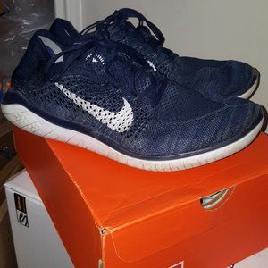 Nike Free RN Flynit 2018 Navy Blue